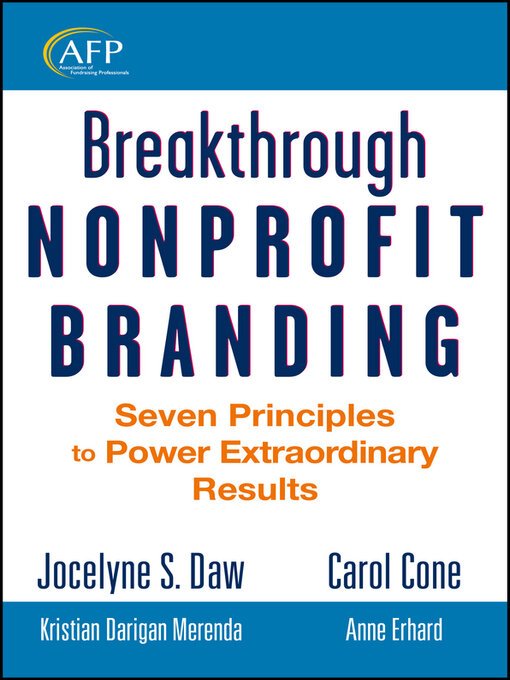 Title details for Breakthrough Nonprofit Branding by Jocelyne Daw - Available